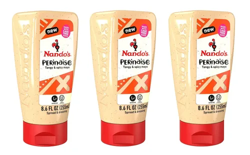 Vista 9 de Nando's PERinaise - Paquete variado de mayonesa picante, perinesa original, perinesa de ajo, perinesa picante, untado y aderezo saborizado, 8.5