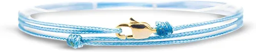 Vista 34 de Made by Nami Surfer Anklet with Snap Hook Clasp Waterproof & Adjustable Thin String Ankle Bracelets for Women and Men Handmade Jewelry for Beach and