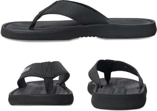 Vista 3 de MALIDA Chanclas antideslizantes para hombre para baño, ducha, impermeables, de espuma amortiguada, para interiores y exteriores, sandalias de tanga