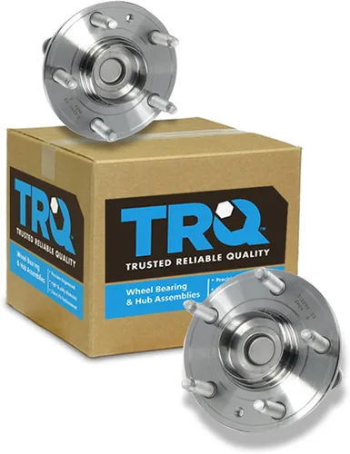 Vista 162 de Conjunto de rodamiento de rueda delantera de 2 piezas y buje TRQ Compatible con Pontiac Solstice 2006-2009 Saturn Sky 2007-2010