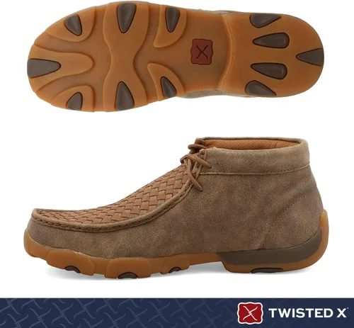 Vista 2 de Twisted X Botines Chukka Driving Moc para hombre