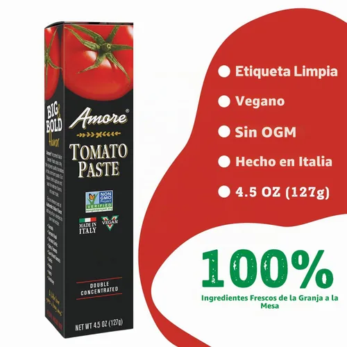 Vista 3 de Amore - Pasta de pimiento, tubo de 3.2 onzas