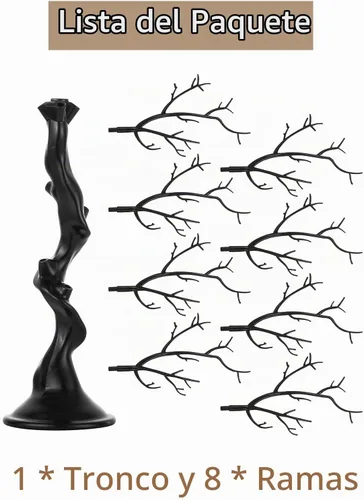Vista 5 de Sziqiqi Árbol artificial negro para centro de mesa, pequeños árboles falsos de 1.9 pies, árbol sintético para fiesta, cumpleaños, jardín, hogar