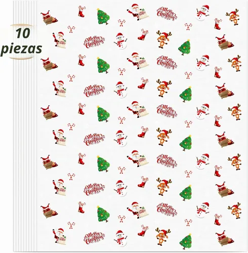 Vista 5 de Bolsas de envoltorio de Navidad transparentes extragrandes Anapoliz (10 piezas) - 61 x 76 cm, 2.5 mil de espesor, cristal claro para regalos