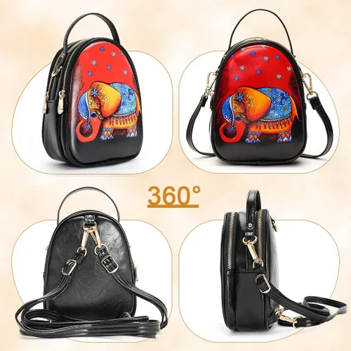 Vista 6 de APHISON Bolsos pequeños de moda, bolso de hombro, bolso cruzado para mujer