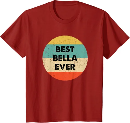 Vista 71 de Bella Name - Camiseta, Negro, S