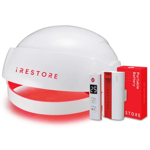 Vista 10 de iRestore Sistema de crecimiento del cabello con láser esencial: tratamientos de pérdida de cabello aprobados por la FDA para hombres y mujeres