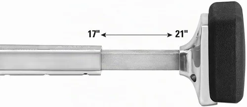 Vista 8 de ROBERTS Rodillera de alfombra de lujo con longitud ajustable de 17" a 21