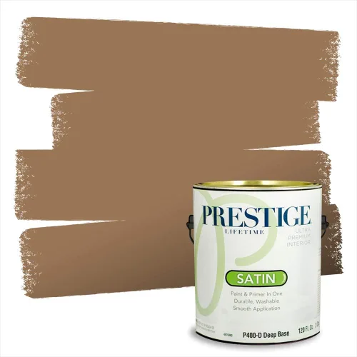 Vista 225 de Pintura 2 en 1, para primera mano y para exterior, de Prestige Paints, E100-N-1120BM