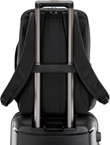 Vista 5 de Samsonite Mochila de viaje Better Than Basic, Negro, Mochila Better Than Basics