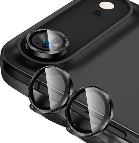 Vista 26 de Tensea Protector de Lente de Cámara para iPhone 13 mini/iPhone 13, Cubierta de Cámara de Vidrio Templado 9H Protector de Pantalla Anillo Individual