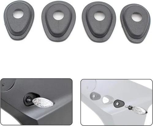 Vista 6 de Easygo - Adaptador de intermitentes para motocicleta Yamaha FZ1N FZ6 N/S FZ-8 FZ-07 FZ-09 FZ-10 FZ-16 TDM900 XSR700 MT09