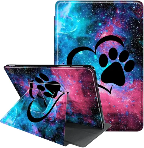 Vista 19 de Funda para Samsung Galaxy Tab A8 de 10.5 pulgadas 2022-360 grados giratoria multiángulo de visión protectora con apagado y encendido automático