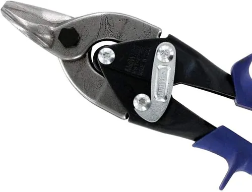 Vista 3 de MIDWEST Bulldog Aviation Tin Snip - Tijeras de corte de estaño regulares de corte recto, fabricadas en EE. UU. - MWT-6716B