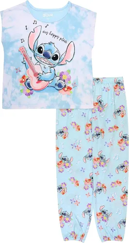 Vista 10 de Disney Girls' 2-Piece Loose-fit Martching Pajama Set, Princess Pajamas, Soft & Cute for Kids He estado allí deletreado que