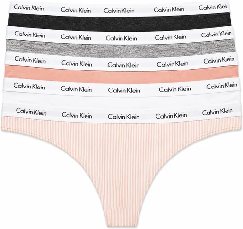 Vista 5 de Calvin Klein Paquete de 3 tanga carrusel B (qp1259-202)/B