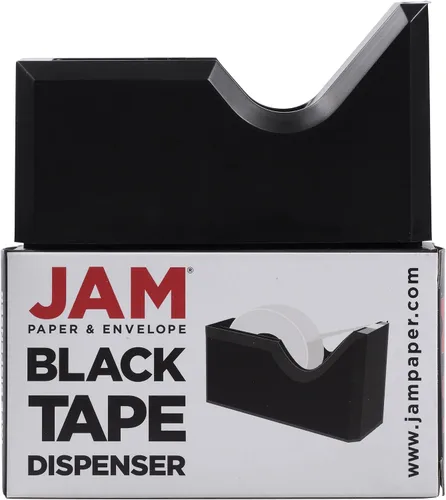 Vista 5 de Dispensadores de cinta de escritorio JAM PAPER coloridos - Negro - se venden individualmente