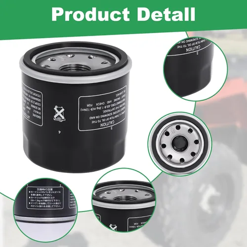 Vista 5 de 2520799 - Filtro de aceite compatible con Polaris Sportsman 500 450 400 335 Ranger 400 500 Scrambler 500 Trail Boss 330 Trailblazer 330 Magnum 325