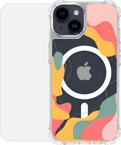 Vista 254 de Scooch para MagCase Compatible con iPhone 12 Mini Incluyendo MagRing 2.0, Soporte para Teléfono Compatible con MagSafe y Pata de Soporte