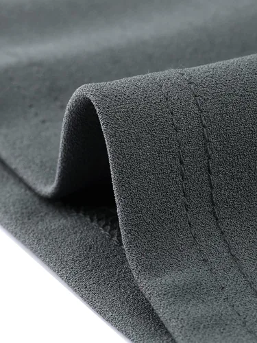 Vista 5 de Allegra K Falda formal hasta la rodilla con botones frontales para mujer