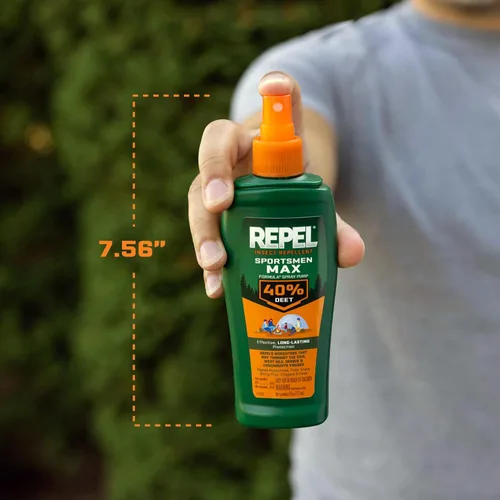 Vista 10 de Repel Sportsmen Max Repelente de mosquitos e insectos 6 onzas, 40% DEET