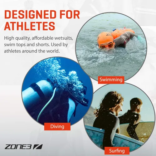 Vista 4 de ZONE3 Guantes de natación de neopreno