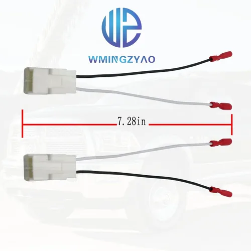 Vista 8 de CHENX 72-6514 - Arnés de adaptador de altavoz de automóvil, para puertas delanteras y traseras, adecuado para Dodge Jeep Chrysler, arnés de conector