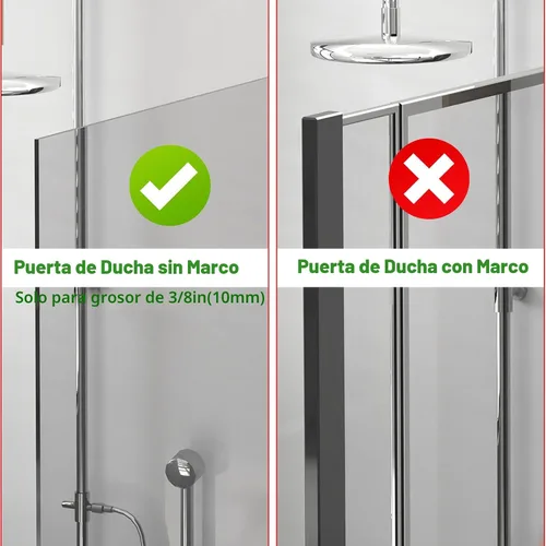 Vista 3 de HUFEEOH - Paquete de 2 ganchos negros en forma de T de 7.5 pulgadas