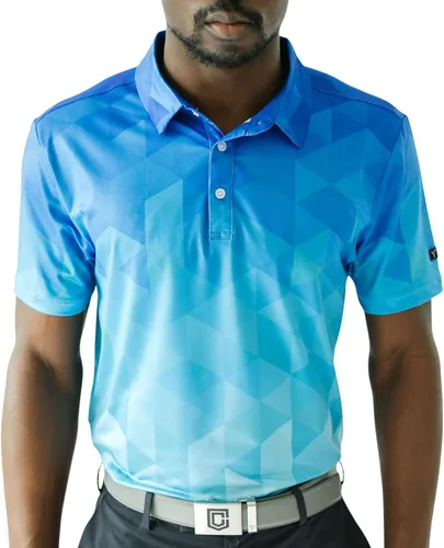 Vista 8 de YATTA GOLF - Camiseta polo de golf de alto rendimiento para hombre