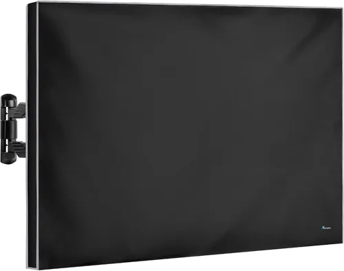 Vista 19 de Garnetics Funda de TV para exteriores de 24 pulgadas, impermeable, resistente a la intemperie con protectores de pantalla de escudo inteligente
