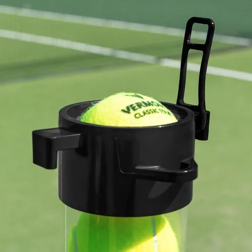 Vista 8 de Vermont Tubo de recogida de pelota de tenis Capacidad de 15 pelotas - Base de goma duradera con diseño de PVC ligero - Correas de liberación