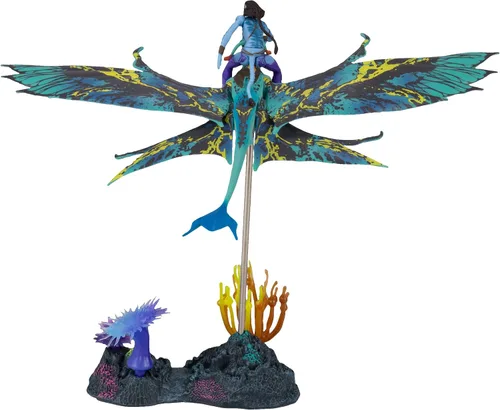 Vista 4 de McFarlane Toys Avatar: El Camino del Agua - Banshee Rider Neytiri