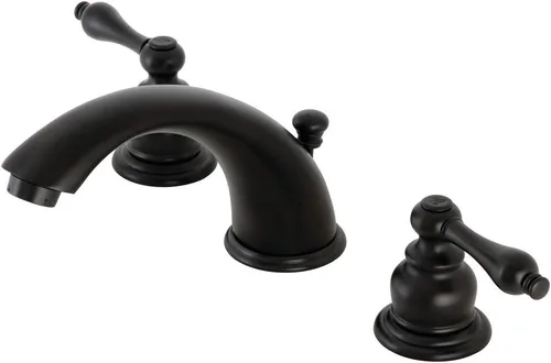 Vista 13 de Kingston Brass KB976AL - Grifo victoriano de baño extendido, cobre antiguo, 10 x 5.75 x 4.06