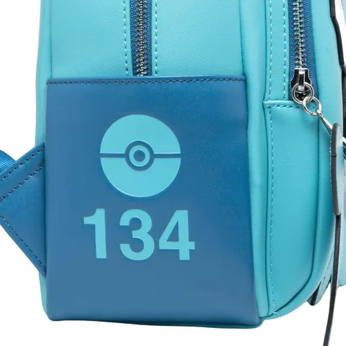 Vista 4 de Loungefly Pokemon Vaporeon - Mini mochila para cosplay, Varios colores, Pmbk0207