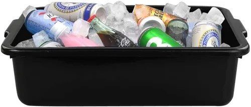 Vista 5 de Caja de autobús de plástico comercial, tina de autobús, juego de 3
