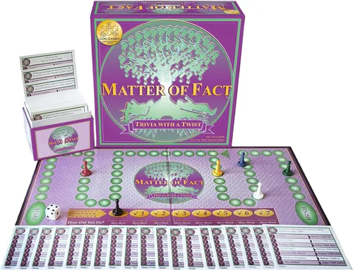 Vista 2 de Cuestión de hecho, el juego de mesa desafío de trivia
