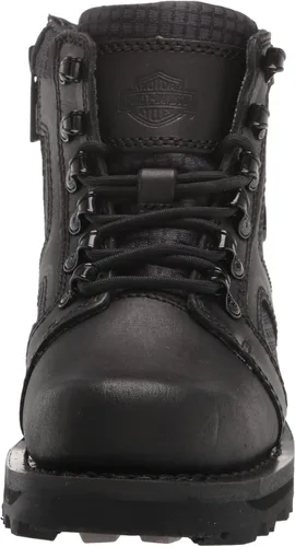 Vista 2 de HARLEY-DAVIDSON FOOTWEAR Botas de motocicleta Hamlyn de encaje de 5 pulgadas para mujer, Negro