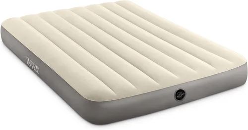 Vista 13 de Intex 64101E Dura-Beam Standard Series Colchón inflable de una sola altura, con válvulas extra anchas 2 en 1, soporta hasta 300 libras