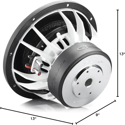 Vista 7 de CT Sounds STRATO-12-D2 2500 Watts Max 12 pulgadas Subwoofer para coche Dual 2 Ohm