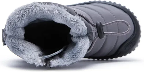 Vista 3 de BMCiTYBM - Botas de nieve de invierno para niños y niñas (piel sintética)