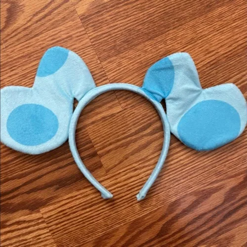 Vista 4 de Blue's Clues Guest of Honor - Diadema azul de felpa, 1 unidad, diseño encantador y de Unique - Accesorio perfecto para fiesta, talla única