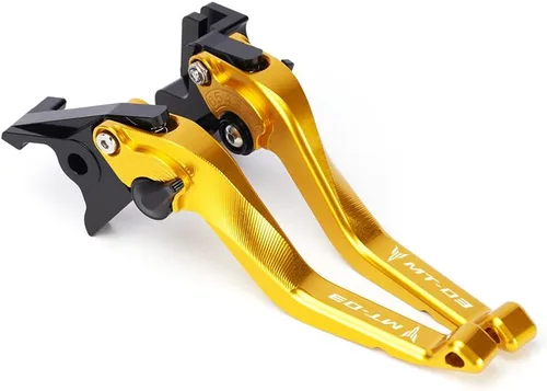 Vista 11 de Palancas de embrague de freno corto para motocicleta compatibles con Yamaha MT-03 2018-2022 2023 2024 2025 Palancas delanteras más cortas Manijas