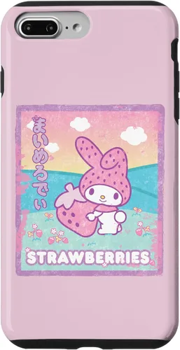 Vista 12 de Funda para iPhone 16 My Melody Strawberry Milk