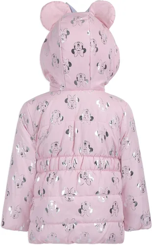 Vista 3 de Disney Minnie Mouse - Chaqueta con capucha para niña, con orejas y moño