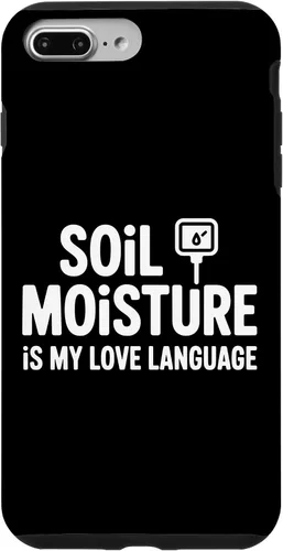 Vista 12 de Soil Moisture is My Love Language Humor Plant Case for iPhone 17
