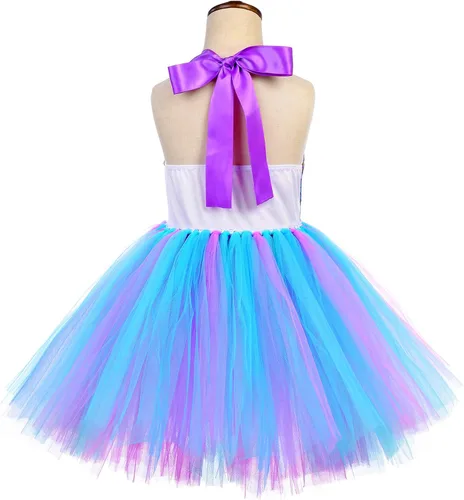 Vista 3 de Tutu Dreams Full Set Mermaid Dress for Girls Birthday Halloween Party Gifts Dress Up Clothes