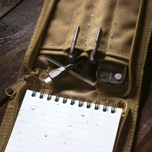 Vista 8 de Rite In The Rain Funda de tela CORDURA resistente a la intemperie para cuaderno, 4.0 in x 6.0 in, Tan Cover (No. C946), 7.25 x 5.25 x 0.625