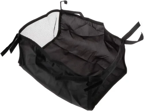 Vista 7 de Cesta con múltiples bolsillos, adecuada para una variedad de cochecitos, amplio espacio de almacenamiento, cesta de almacenamiento de accesorios