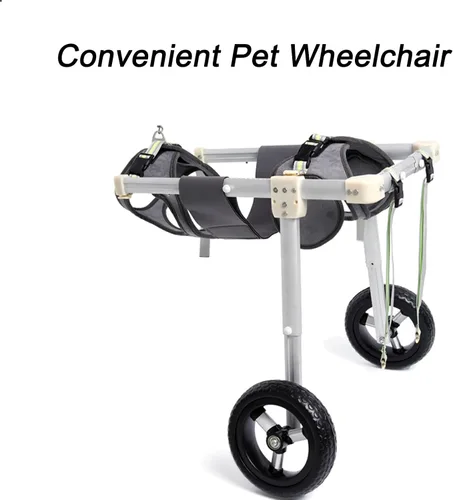 Vista 6 de Silla de ruedas para perros para patas traseras, silla de ruedas ajustable para perro, silla de ruedas para mascotas con patas, suministros