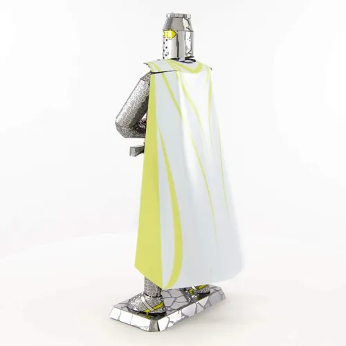 Vista 2 de Fascinations Kit de modelo de metal 3D de Caballero Templario de la serie Premium de Metal Earth